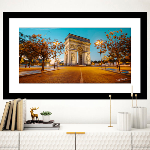 岩崎鉦吾　油彩　エトワール凱旋門 Arc de Triomphe Paris 岩崎鉦吾 油彩 エトワール凱旋門 Arc de Triomphe Paris 25) 岩崎鉦吾