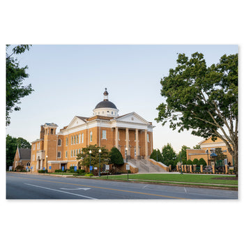 Athens First Methodist Church Landscape Photography in Athens Alabama