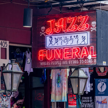Jazz Funeral  – New Orleans Bourbon Street Photography Print