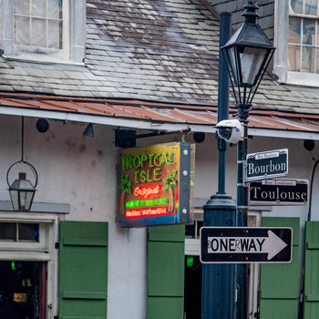 Tropical Isle Neon Sign at Bourbon & Toulouse – New Orleans Street Photography Print