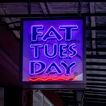 Happy Hookah Neon Sign & T-Shirt Shop Wall Art | New Orleans Bourbon Street Photography Print