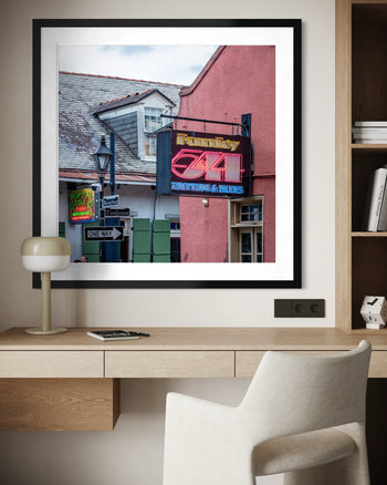 Funky 544 Rhythm & Blues Neon Sign – New Orleans Bourbon Street Photography Print