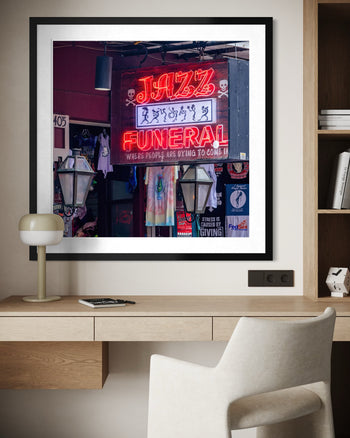 Jazz Funeral  – New Orleans Bourbon Street Photography Print