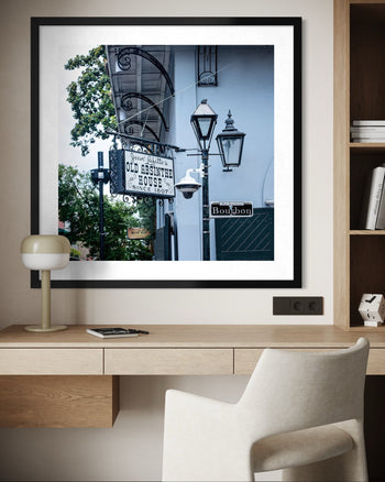 Old Absinthe House Bourbon Street Wall Art | New Orleans Historic Bar Sign Photography Print