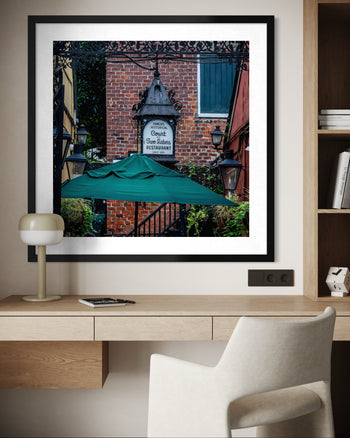 Court of Two Sisters Restaurant Wall Art | Historic New Orleans Courtyard Photography Print