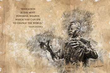 Education is the Key Wall Decor | Human Rights | London