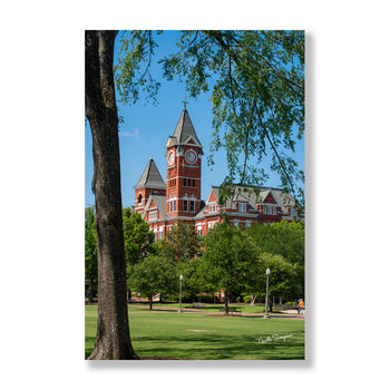 Samford Hall Wide-Angle Photography – Auburn University, Auburn Alabama Art Décor
