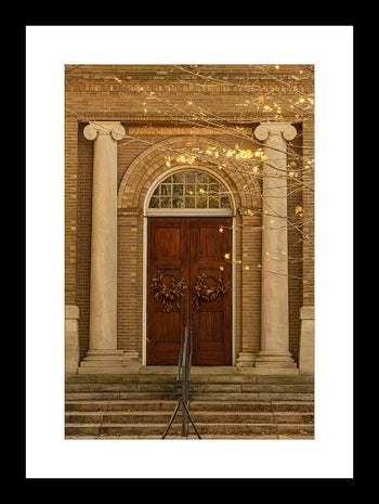 Carnegie Visual Arts Center Door – Architectural Detail in Decatur, Alabama