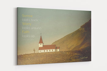 Look Up Wall Decor |  Solitude & Reflection | Iceland