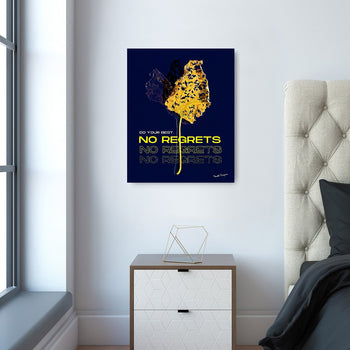 No Regrets Wall Decor | Reflection & Endurance | Huntsville, AL