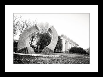 Huntsville Museum of Art Sculpture – Black & White Wall Art