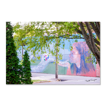 Graffiti Wall Mural – Downtown Huntsville Photography Print | Alabama Urban Art Canvas