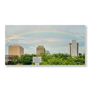 Rainbow Over the Rocket City | Local Landmark Photography