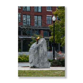 The Eternal Flame in Downtown Huntsville | Historical Photography