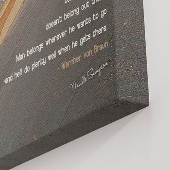 Pioneers of Exploration | Ambition | Vibrant Rocket Fine Art Print