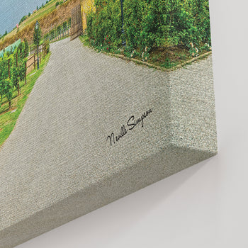 Lightning Strikes | Inspirational Countryside Wall Art | Tuscany, Italy