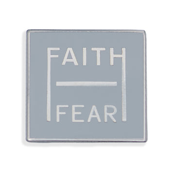 Faith Over Fear Christian pin | Perfect stocking stuffer!
