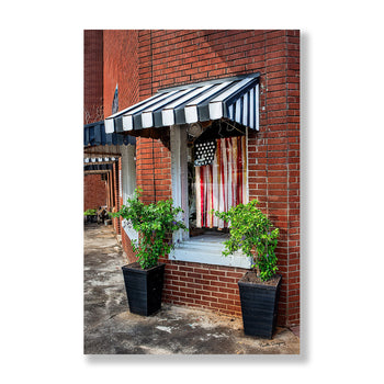 Downtown Lawrence County American Flag Wall Art – Moulton, Alabama Photography