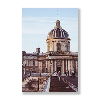 Palais de l’Institut & Pont des Arts – Paris Photography Print & Canvas