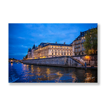 Palais de Justice & Pont au Change – Paris River Seine Photography Print & Canvas