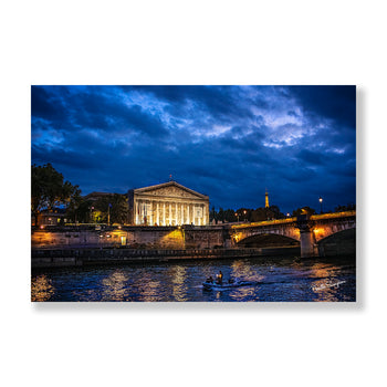 Assemblée Nationale & Pont de la Concorde – Paris Photography Print & Canvas